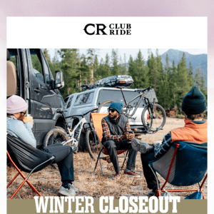 Don't Miss Out! Winter Closeout Sale | Ride Out with Up to 40% Off Mountain Bike Apparel