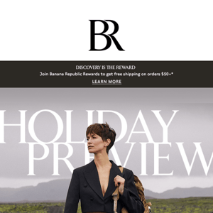 Welcome To The Holiday Preview Event: You've Scored 40% Off Your Full Priced Purchase