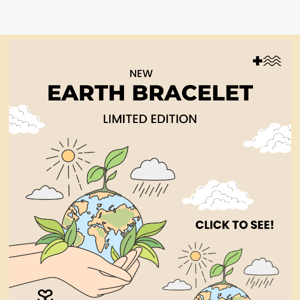 New! EARTH Bracelet 🌍