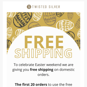 Free Shipping & More!