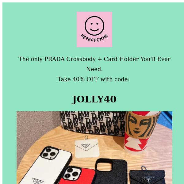 🚨 New Prada Crossbody + Card Holder Available Now 🚨