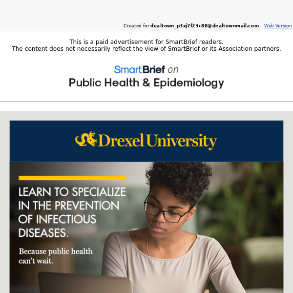 Online Infection Prevention Programs | Drexel University