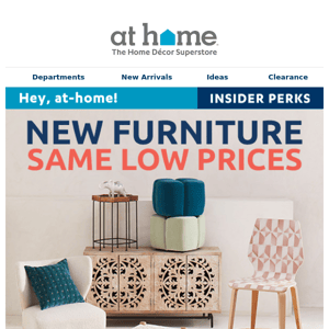 Have you seen these NEW Furniture arrivals? 👀