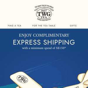 Discover new favourites and enjoy complimentary express shipping!*