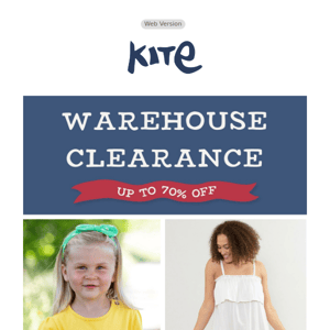 Last chance to get up to 70% off | Warehouse clearance