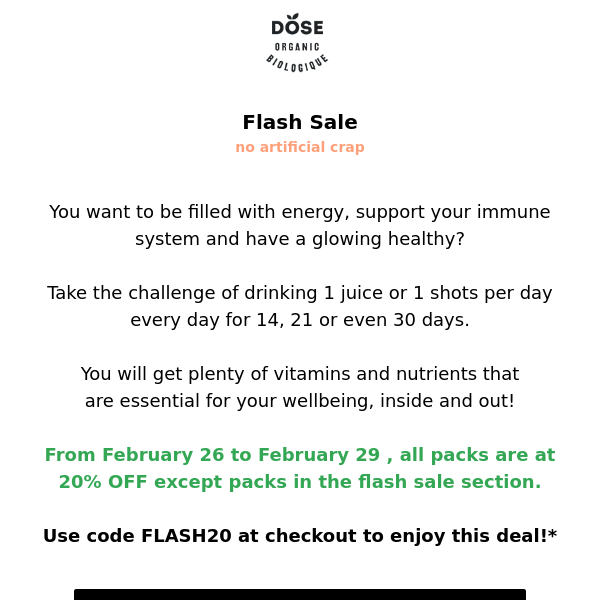 flash sale today