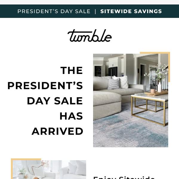 President's Day Savings Have Arrived