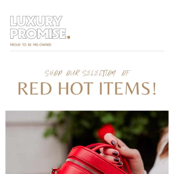 RED HOT ITEMS! 🔥