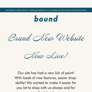 Brand Spanking New Website! 🚨