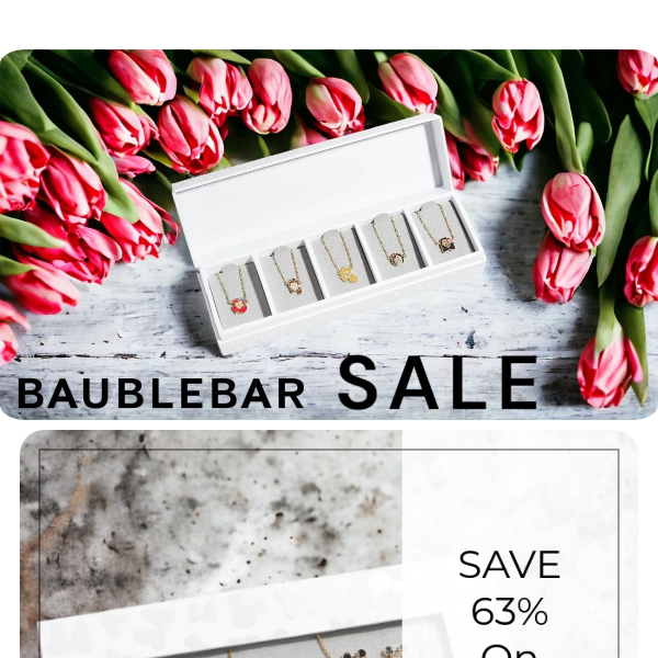 💎 Save Up To 75% With Our Baublebar Sale