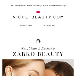 New & Exclusive: Zarko Beauty