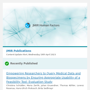 [JHF] Empowering Researchers to Query Medical Data and Biospecimens by Ensuring Appropriate Usability of a Feasibility Tool: Evaluation Study