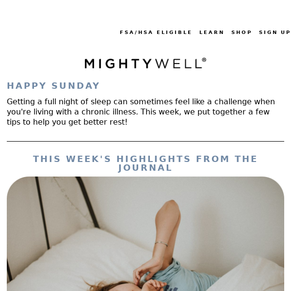 🥄 5 Simple Ways to Get Better Sleep this Month | 10 Tips for Sleeping with a PICC Line or Midline