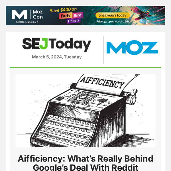 Aifficiency: What’s Really Behind Google’s Deal With Reddit