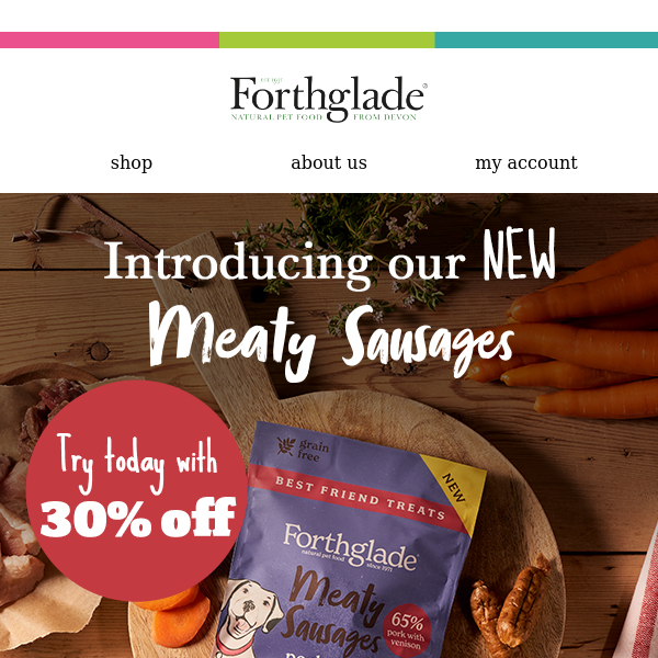 Have you seen our NEW Meaty Sausages?