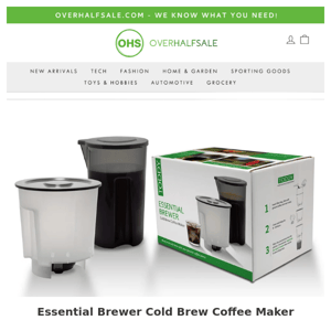 ☕Save Money At Home - Cold Brew☕