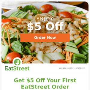 Your EatStreet Account Is Ready!