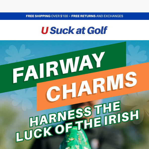 Get Lucky on the Links: Irish Covers are here! 🍀