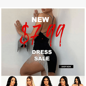 OMG $7.99 New Dresses Just Added!