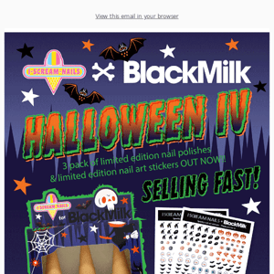 BlackMilk HALLOWEEN IV is selling fast⚡ DON'T MISS OUT!