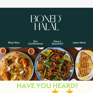 Hear What Our Customers Are Saying - Boxed Halal Reviews!