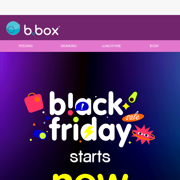 b.box Black Friday Sale is officially here!