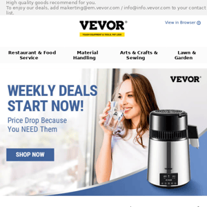VEVOR Water Distiller, 4L Distilled Water Maker, Pure Water Distiller with  Dual Temperature Displays, 750W Distilled Water Machine, Water Distillers  for Home Countertop with Glass Container, Silver