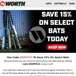 See How You Can SAVE On Bats! 😎