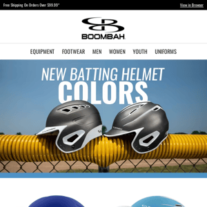 Introducing New DEFCON Batting Helmet Colors!