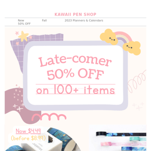 【50% OFF on 100+ items ENDS TODAY!⏰💥🧨】