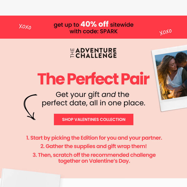 The perfect gift + the perfect plan = a happy partner