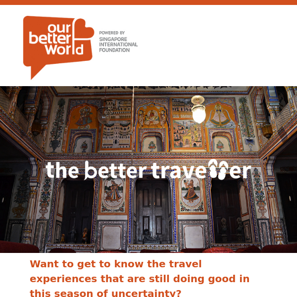 How to be a better traveller