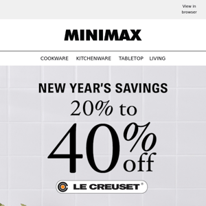 Save on Le Creuset | Don't Miss Out