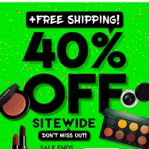 ✨Time’s running out! 🚨 40% off SITEWIDE 🥳