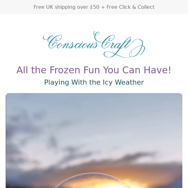 25% Off Frozen Bubble Kits ❄