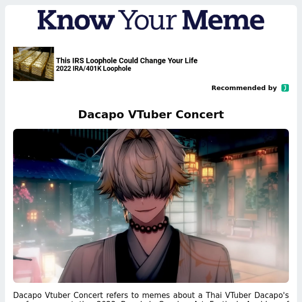 Dacapo VTuber Concert