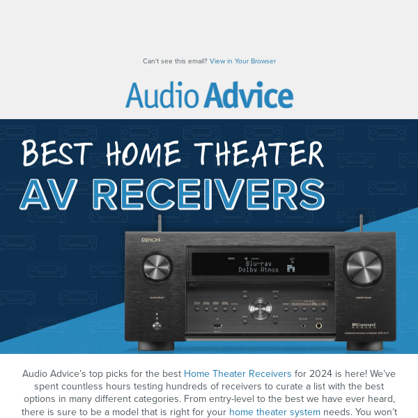 🏆 Top AV Receivers & Turntables of 2024