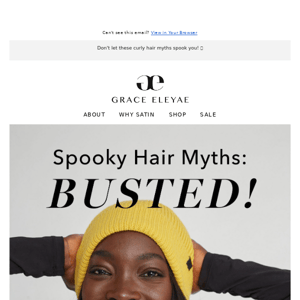 Unlearn these 3 curly hair myths!