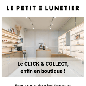 Nouveau : Click & Collect 🎄 Viens récupérer directement ta commande dans nos boutiques