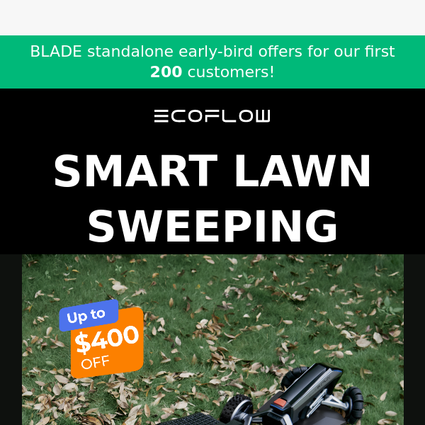 Don't miss out on the final offer for EcoFlow BLADE