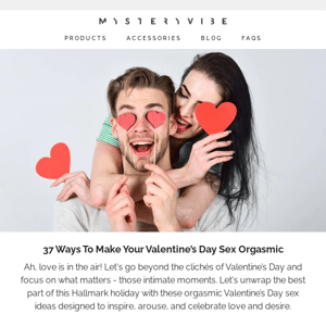 37 Ways To Make Your Valentine’s Day Sex Orgasmic