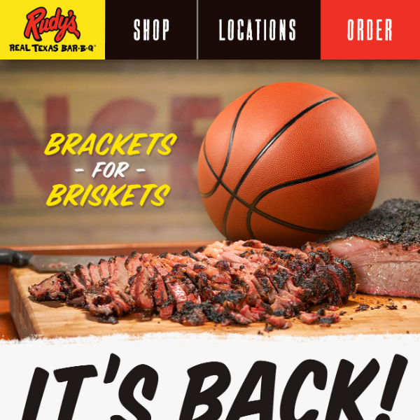 🏀 Brackets for Brisket is BACK 🏀