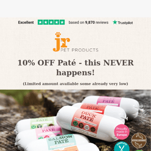 10% OFF Pate | Puppy Bundle Deals