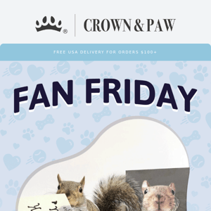 It's Fan Friday! 😻