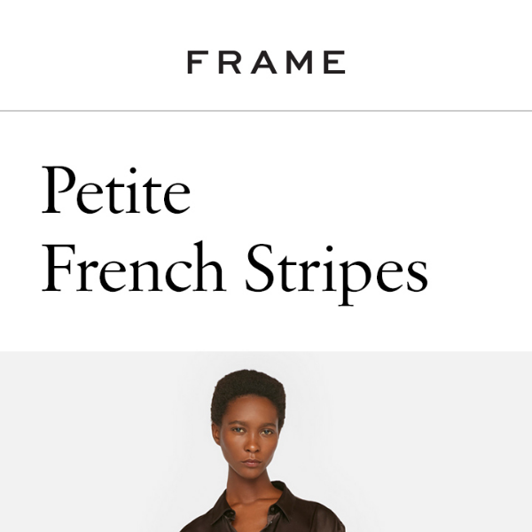New Denim Arrival - Petite French Stripes