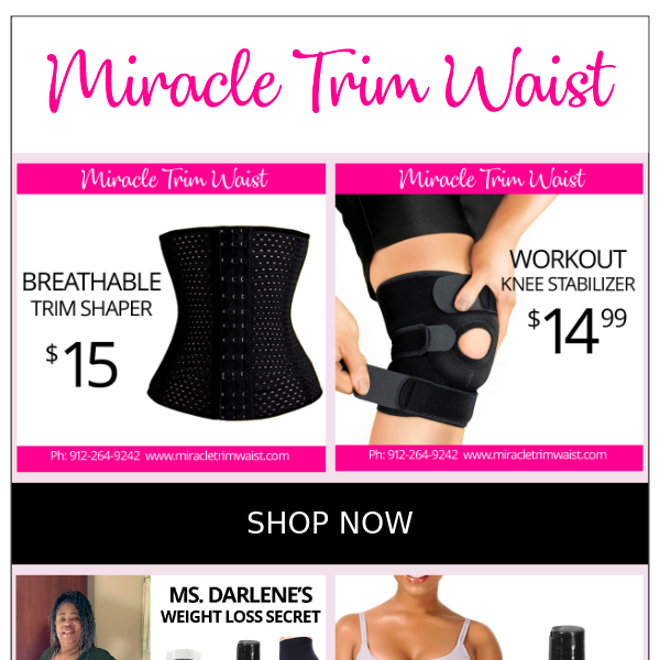 New Breathable Trim Shaper $15 & up 😘 - Miracle Mink Hair Wholesale