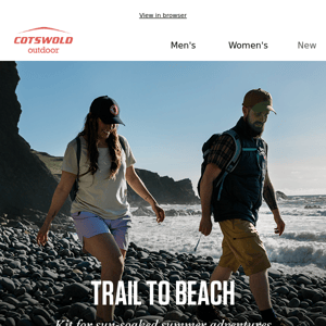 Kit to take you from trails to the beach