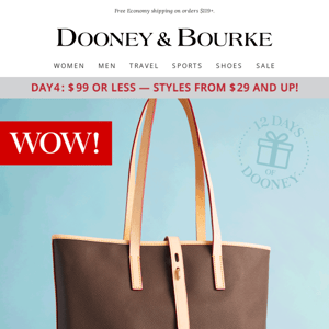 Ready For This? This Tote is Just $99 Today Only!