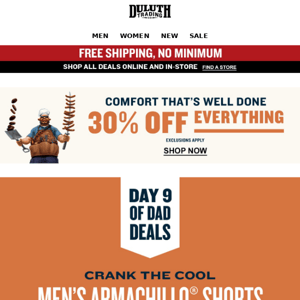 $55 Armachillo Shorts - TODAY ONLY!