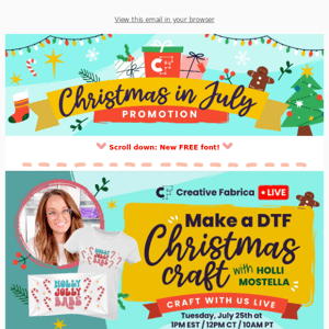 🎅 Craft With Us LIVE🎄FREE Christmas Collection